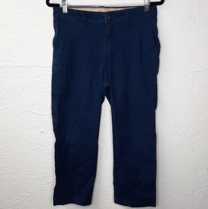 Columbia Regular Fit Navy Capri Pants Size 30